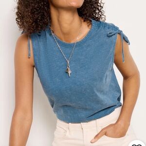 Evereve Vivian tie shoulder tank